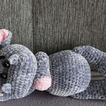 Häkelanleitung für das Nilpferd Taddle