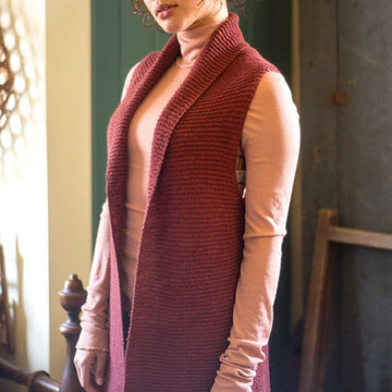 Eya Waistcoat in Berroco Quechua - 389-5 - Downloadable PDF