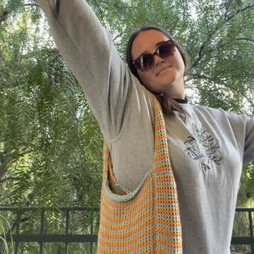 Not Knit Bag: Tunisian Crochet
