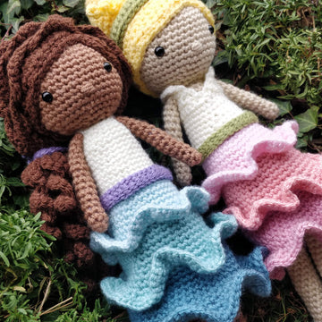 Bianca and Luna Dolls Crochet Amigurumi