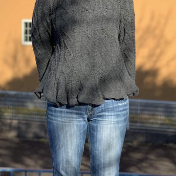 Cable A sweater