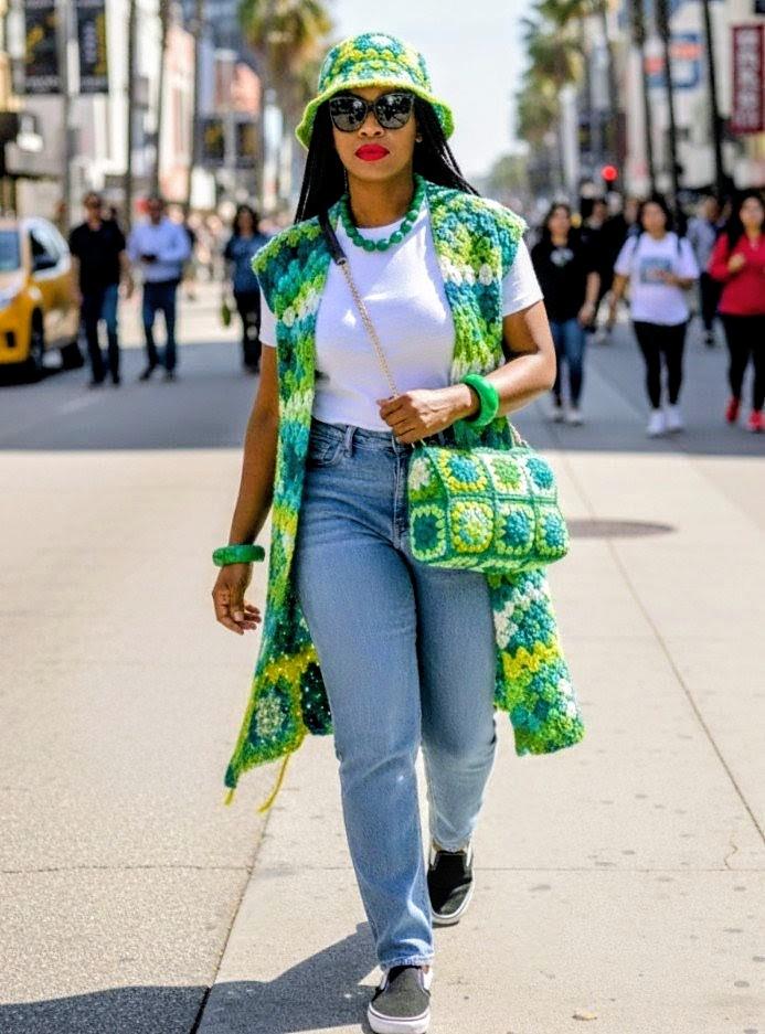 The Groovy Granny Vest