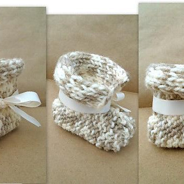 857- Beginner Baby Booties