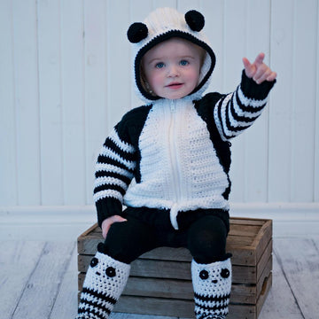 Panda Hoodie and Socks