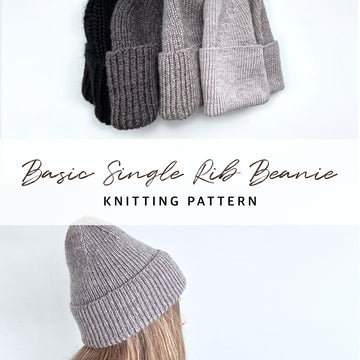 Basic Single Rib Beanie