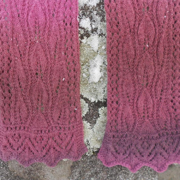 Grape Ivy Lace Scarf