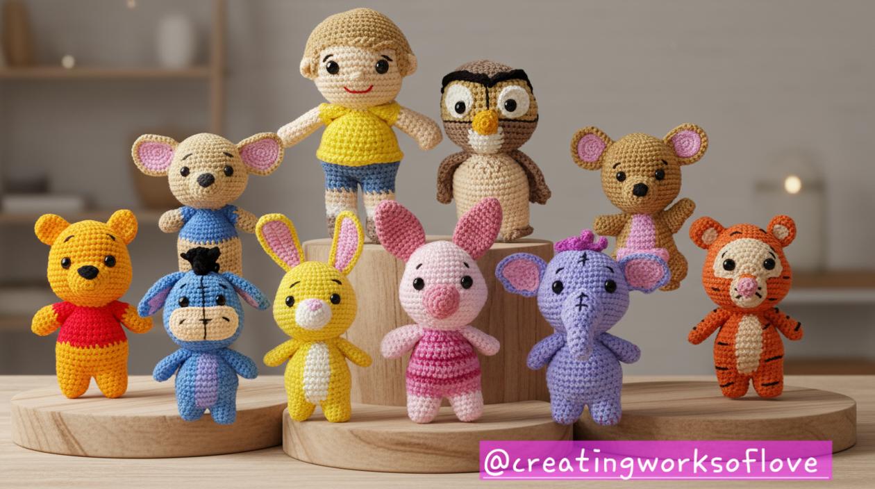 Mini Donkey Amigurumi