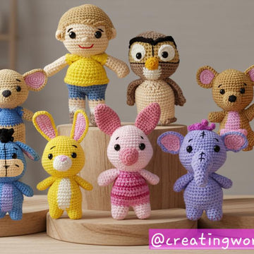 Mini Donkey Amigurumi