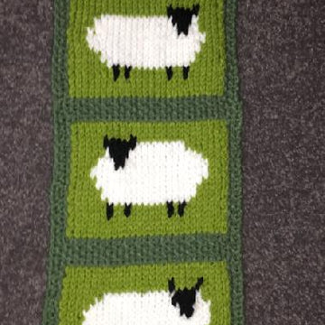 Sheep Dreams Baby Blanket