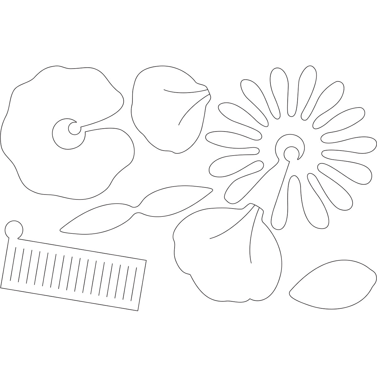 Sizzix Bigz Large Dies By Katelyn Lizardi - Bundle Of Flowers