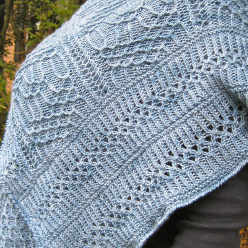 Shinano Lace and Cluster Shawl