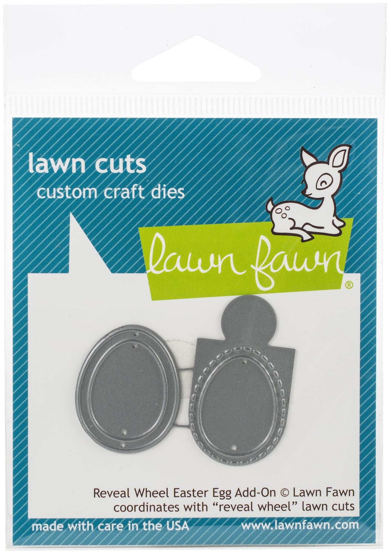 Lawn Fawn Lawn Cuts Custom Craft Die - Reveal Wheel Easter Egg Add-On