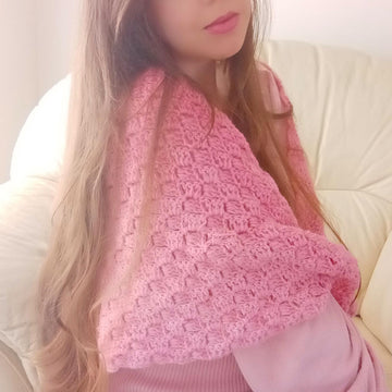 Crochet Fantine Prayer Shawl Pattern