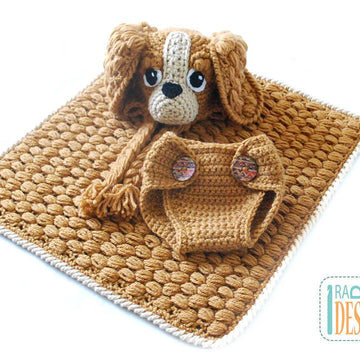 Copper the Baby Spaniel Hat Set