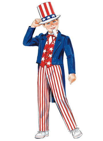 McCall's Adults'/Boys'/Girls' Costumes M6143 - Sewing Pattern