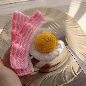 Gudetama with bacon