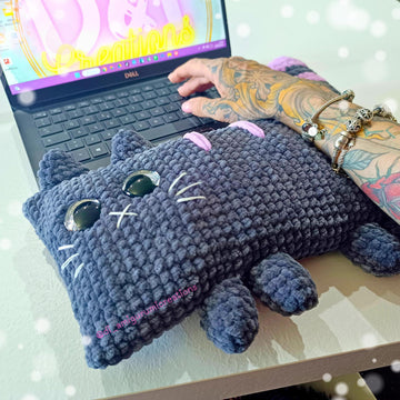 Cat Pillow Crochet Pattern Purrrest