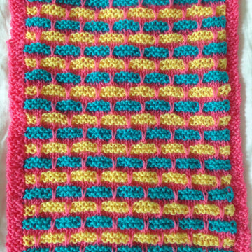 Puffy Bricks Blanket