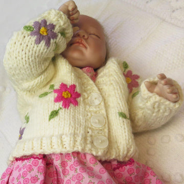 Amelia Embroidered Baby & Child Cardigan