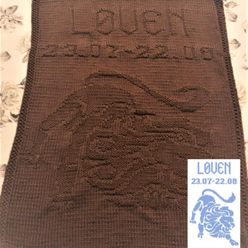 Nr. 551 Zodiac Lion guest towel