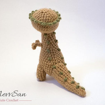Amigurumi Pachycephalosaurus Dinosaur