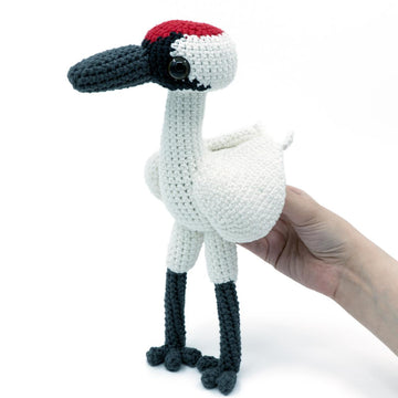 Amigurumi Whooping Crane