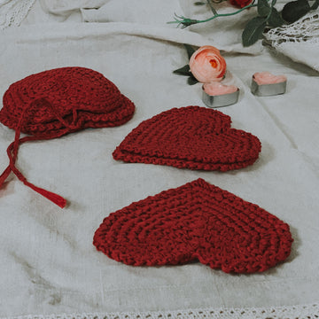 Coaster-heart