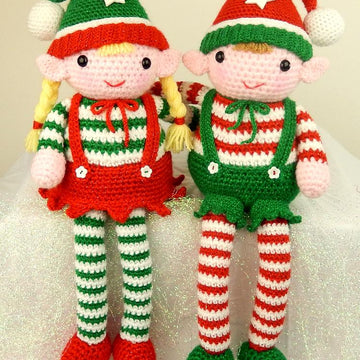 Evie and Elvis the Christmas Elves
