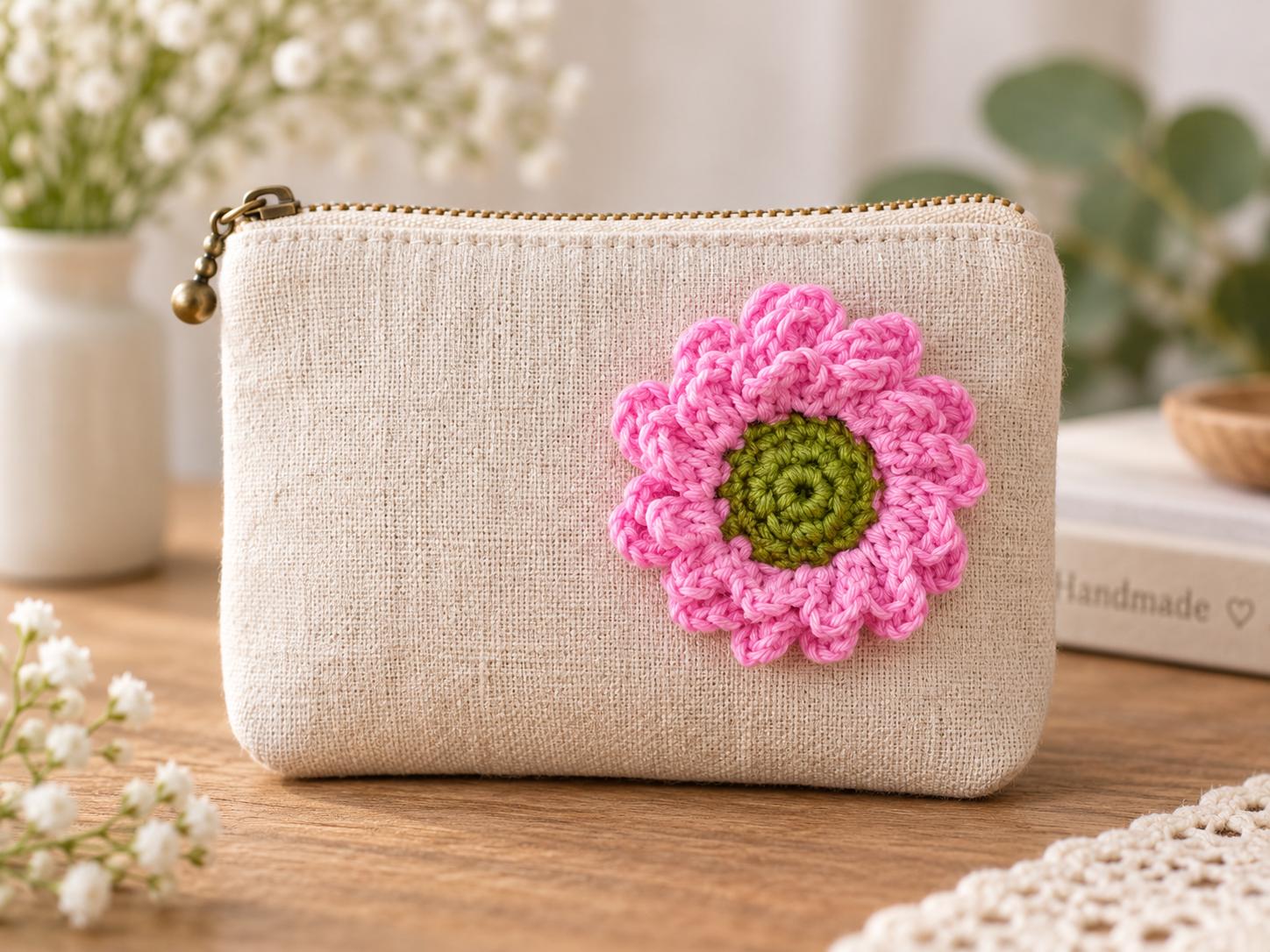 Crochet Multilayer Flower Hair Band Pattern – PDF + Video Tutorial