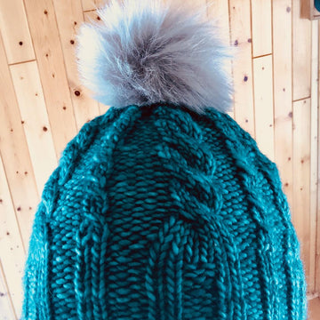 Emerald & Ice Hat