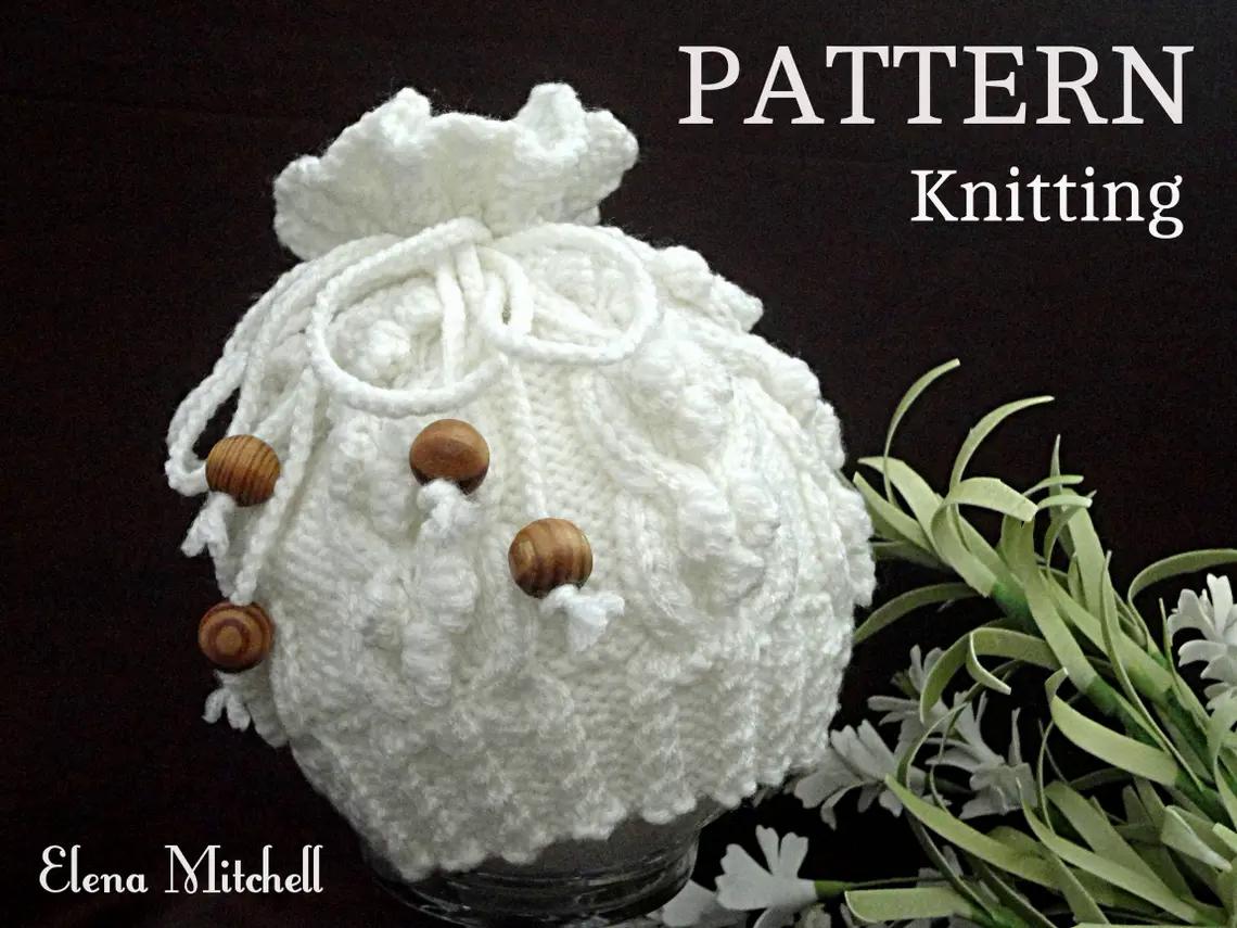 Knitting PATTERN Baby Hat Bobbles