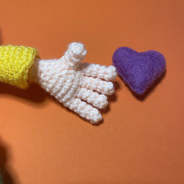 Frecher Kobold amigurumi doll