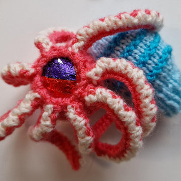 Sea Life Creme Egg Cosies (Octopus, Jelly Fish, Clown Fish - Nemo)