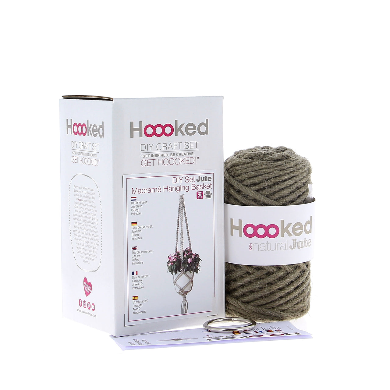 DUPLICATE Hoooked Macrame Hanging Basket