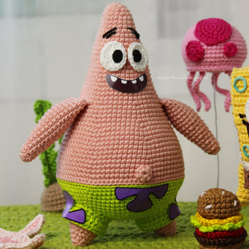 Bubbly Duo Amigurumi Pattern – Chibi Square & Star Plush Set | Cute Crochet PDF Bundle