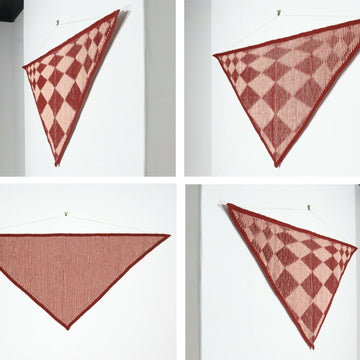 Harlequin Illusion Shawl