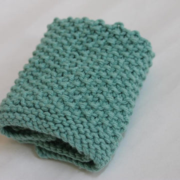 Simple Seed Stitch Dishcloth