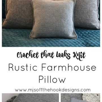 Rustic Farmhouse Pillow