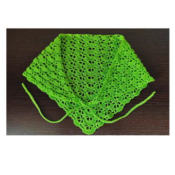 Lace crochet bandana pattern