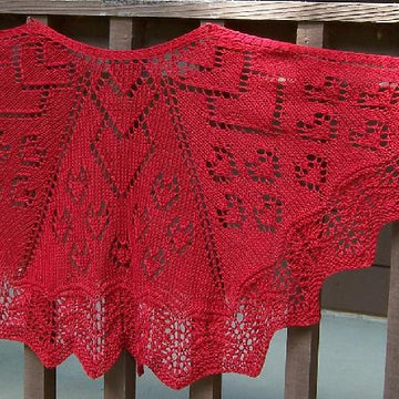 Knittin' Love shawl