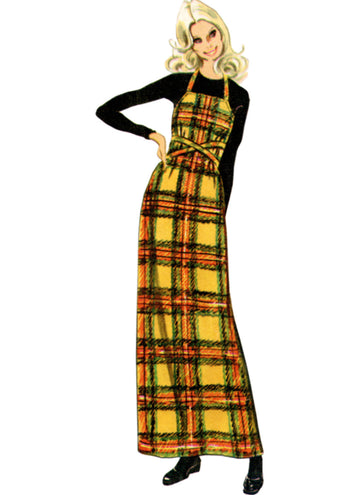 Simplicity Misses' Back-Wrap Dress and Jumper in Two Lengths S9739 - Sewing Pattern