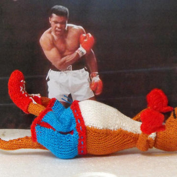 BOBBY THE BOXING KANGAROO TOY KNITTING PATTERN