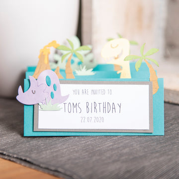 Sizzix Thinlits Dies By Pete Hughes 9/Pkg - Dinosaurs