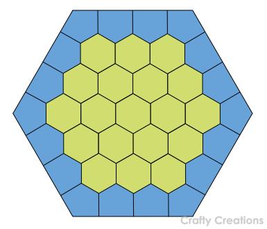 Hexagon and Two Pentagons