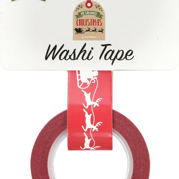 Echo Park Paper Echo Park My Favorite Christmas Decorative Tape 30' - Sleigh Ride