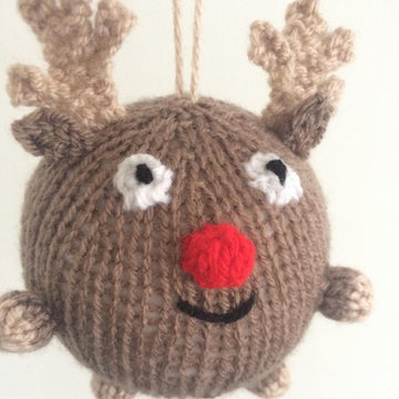 Reindeer Christmas Bauble
