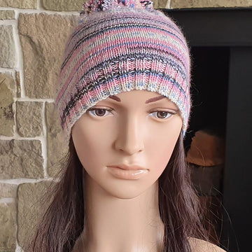 Ivory - 4ply family beanie