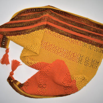 Versatile Square shawl