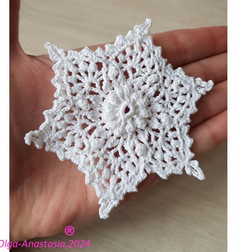 Crochet snowflake 37