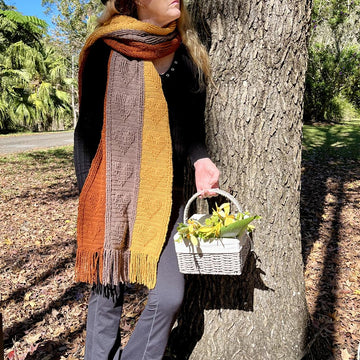 Triple Bypass Heart Scarf
